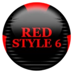 Logo of Red Icon Pack Style 6 android Application 